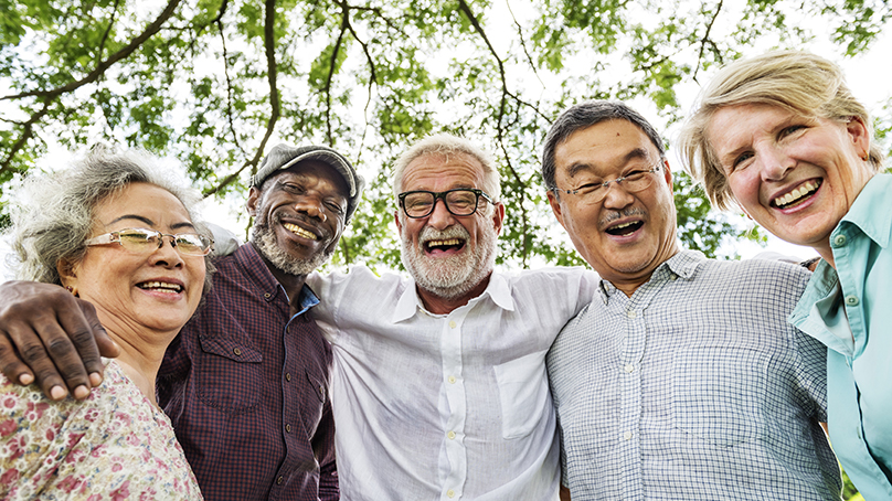 Group of people of various ages and ethnicities