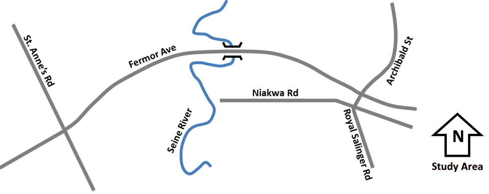 Fermor Study Area Map