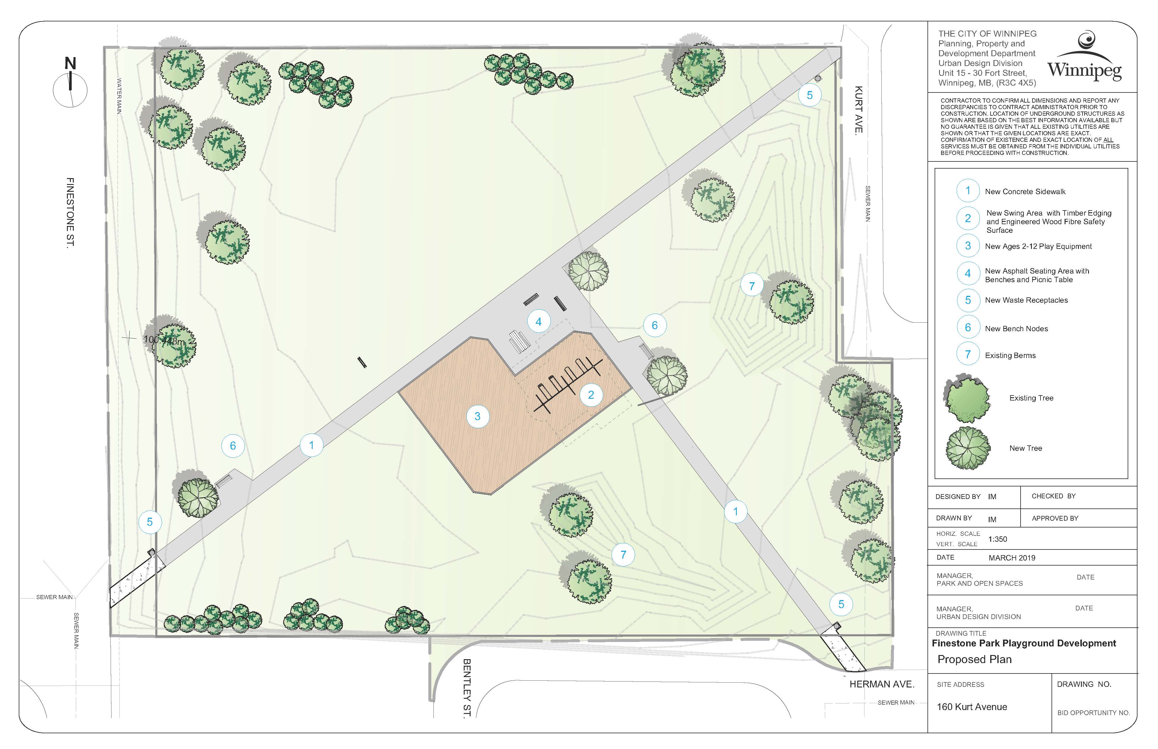 Finestone Park Colour Plan