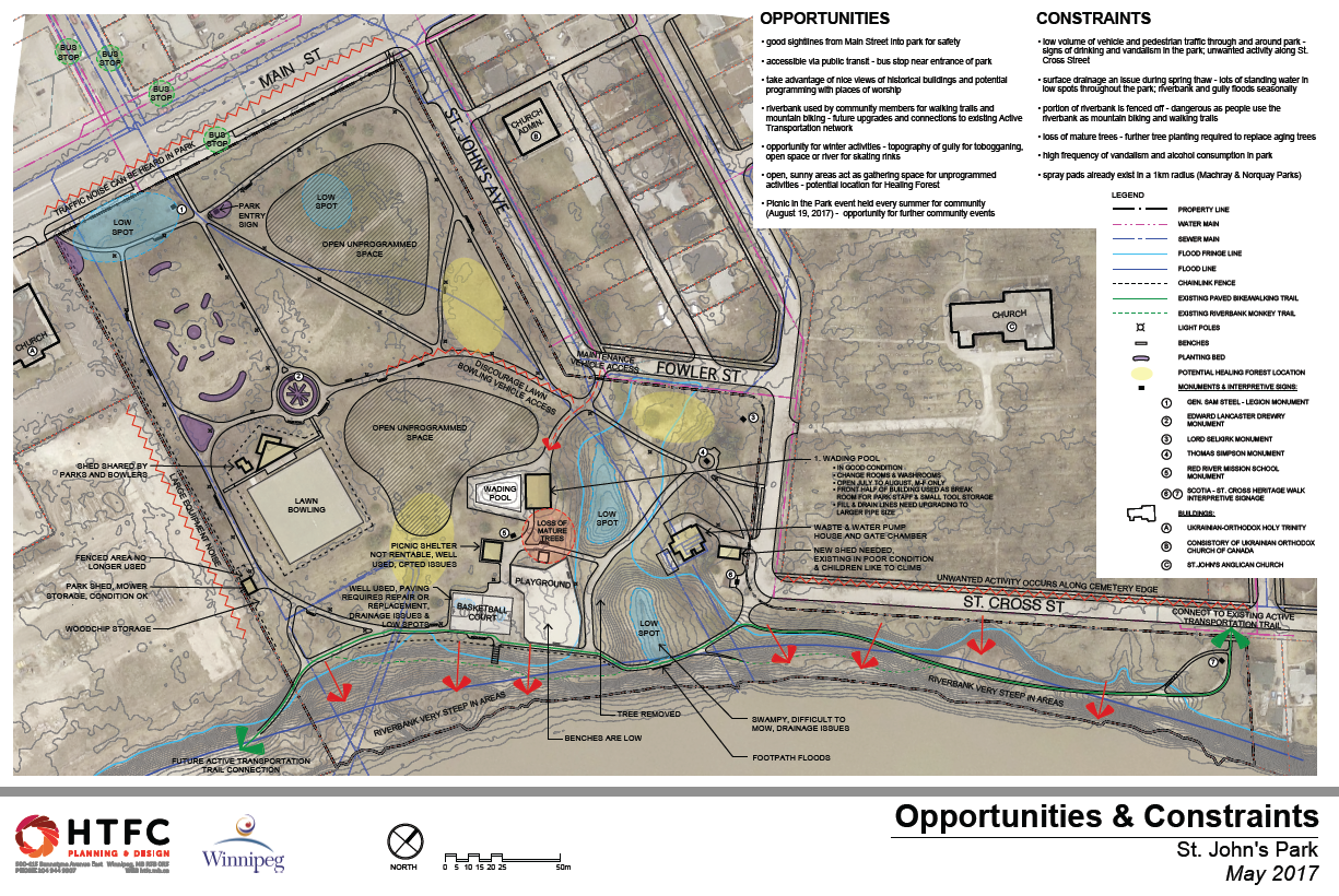 St. John's Park Map