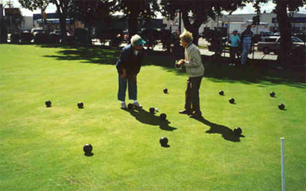 Lawn bowling