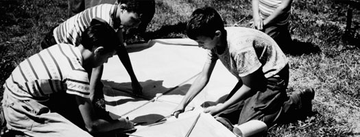 Kite Contest, City of Winnipeg Playground, circa 1965