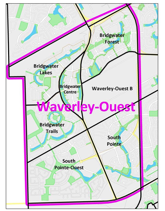 Waverley West Map