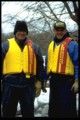 Kingston Row - civic employees inspecting dikes, City of Winnipeg Photo.