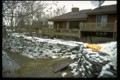 Avenue Lord - receded water at house, City of Winnipeg Photo.