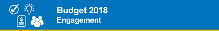 Budget 2018 Engagement