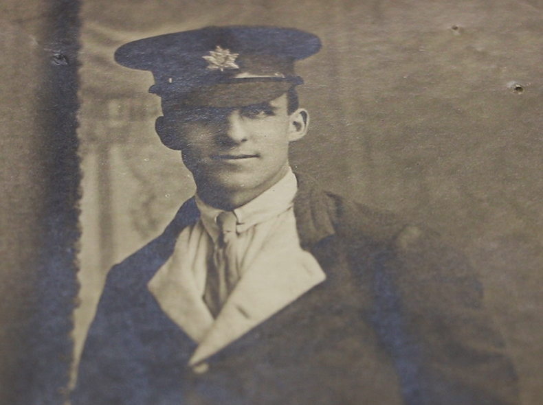Herbert H. Clark came to Winnipeg from England and worked at the Eaton's Department Store before enlisting in the First World War on October 27, 1914.