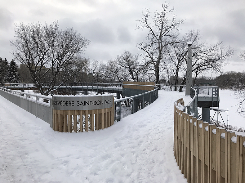 Taché Promenade recognized by Engineers Geoscientists Manitoba