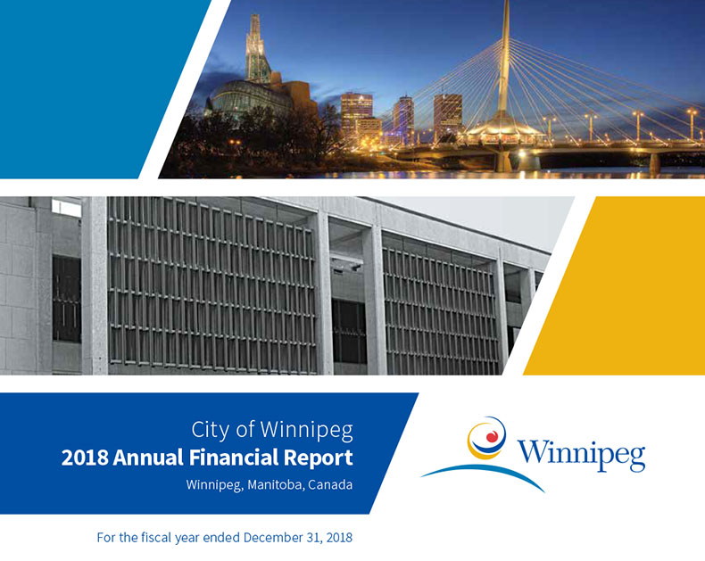 City of Winnipeg’s 2018 Annual Financial Report receives national award