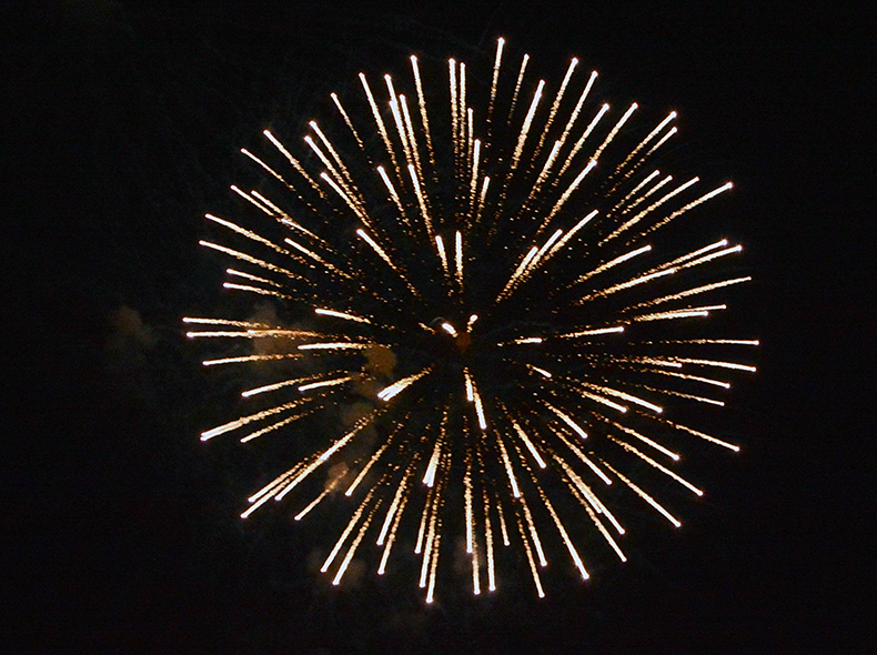 Permits are required for all fireworks displays