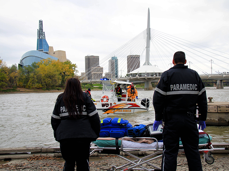 The WFPS responds to nearly 200 water rescues yearly.