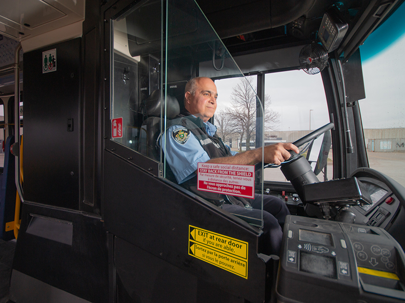 Winnipeg Transit completes install of bus operator safety shields amid pandemic