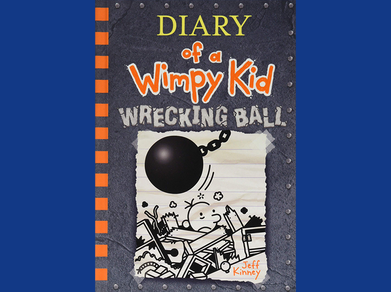 Jeff Kinney's 'Diary of a Wimpy Kid Wrecking Ball' was the most popular children’s title at Winnipeg Public Library in 2019.