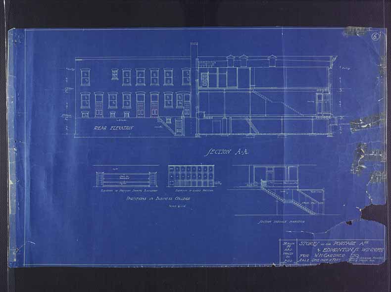 Blueprints of the Edmonton Block
