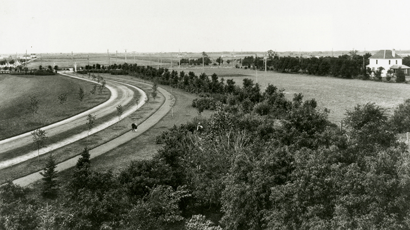 Scenery of Kildonan Park and site of Kildonan Park Golf Course [ca. 1920]. Credit: Archives of Manitoba
