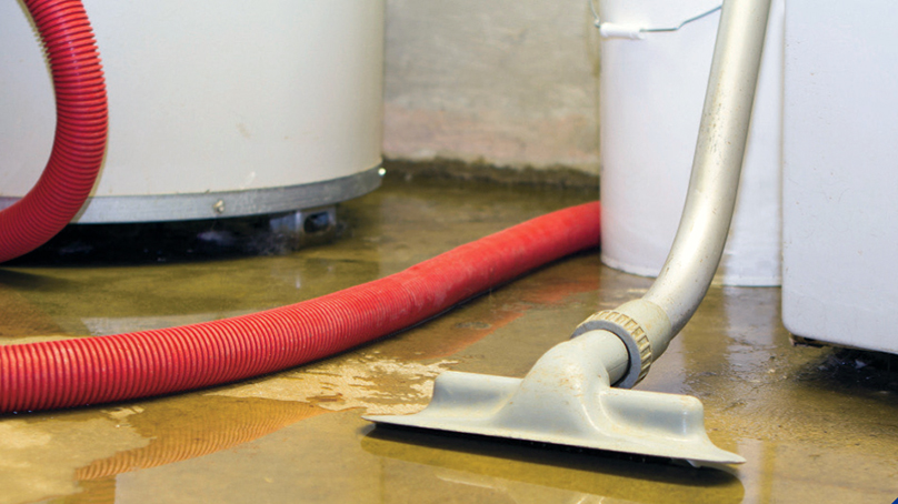 Put appliances on wood blocks in your basement to minimize damage if water does end up in your basement.
