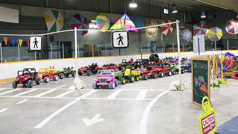 Cartown is a miniature version of Winnipeg designed to teach children ages 4 – 7 about driving safety in a fun, interactive setting.
