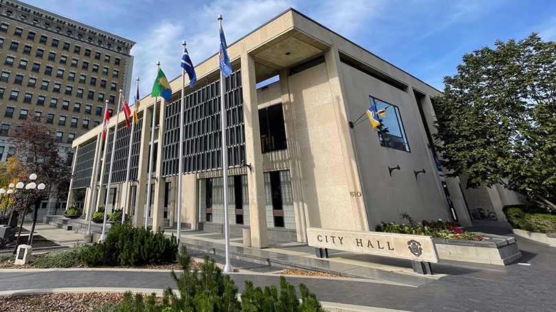 City of Winnipeg City Hall - The municipal election