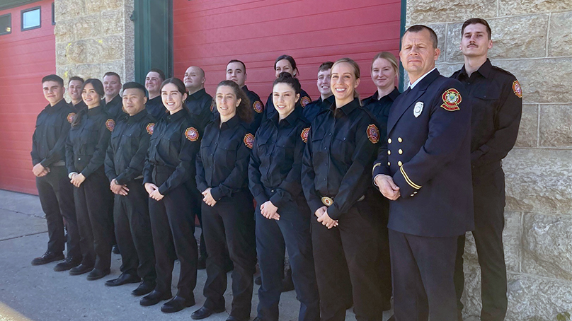On September 29, 2022, the Winnipeg Fire Paramedic Service celebrated the graduation of the first-ever Diversity and Equity Fire Training program class.