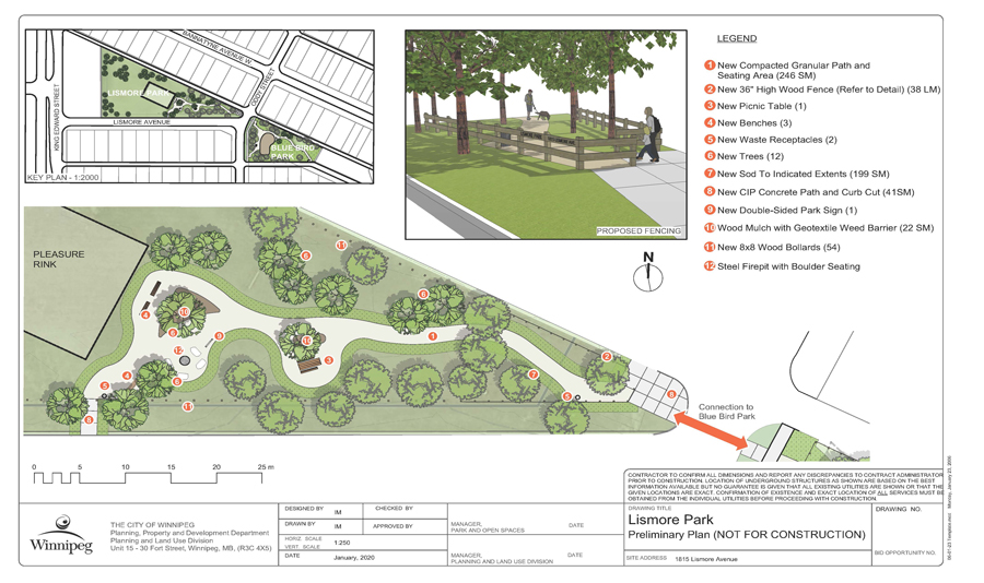 Lismore Park Preliminary Design Summary