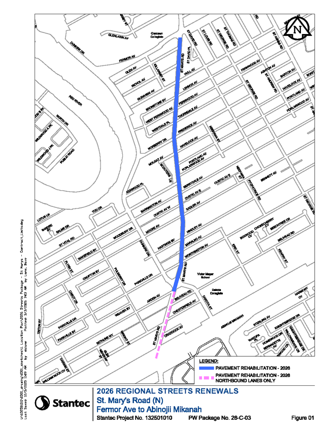 Arden Avenue to Fermor Avenue