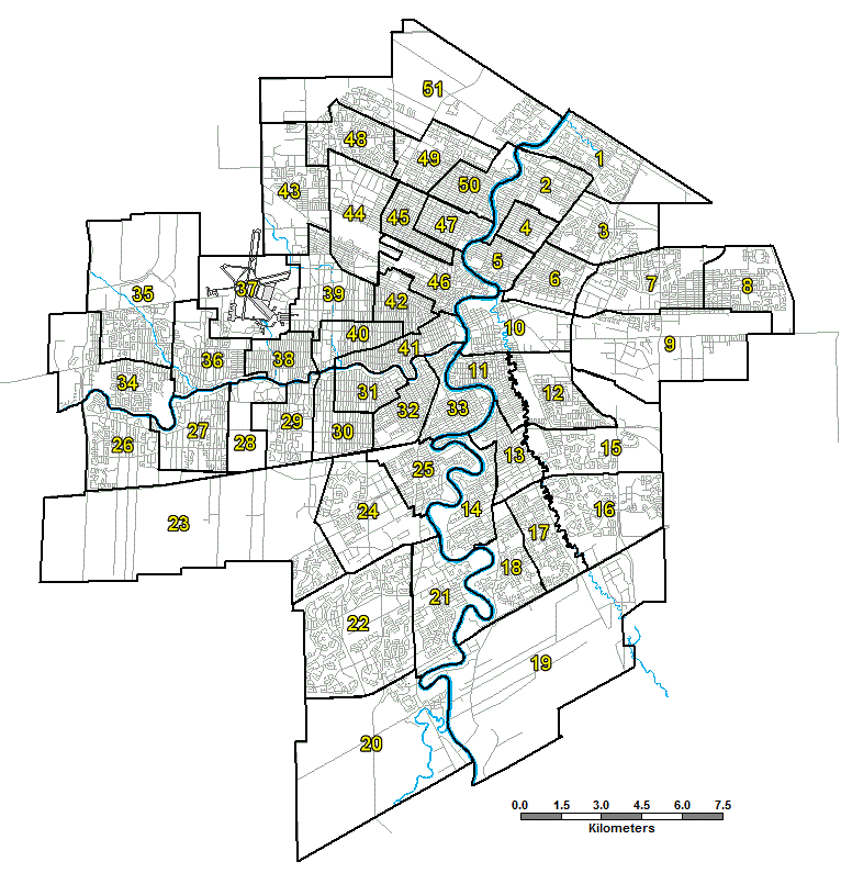 Cankerworm Control Program Map