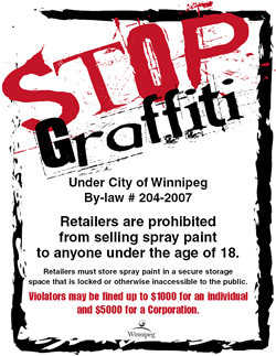 Stop Graffiti - Click here to download the English PDF