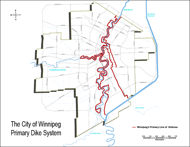 City of Winnipeg Primary Dike System