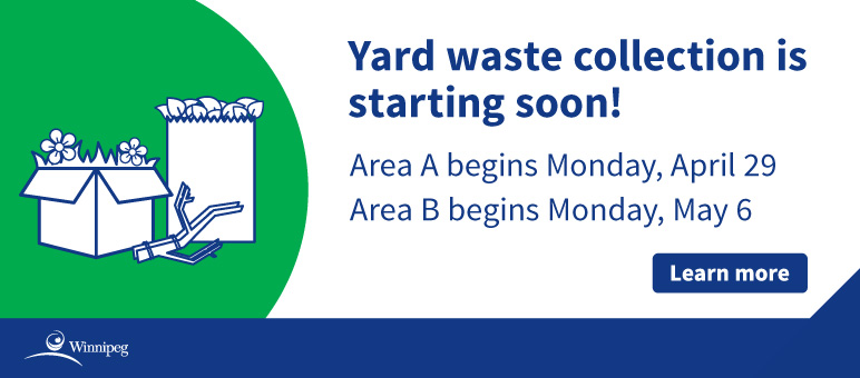 Yard waste collection is starting soon!