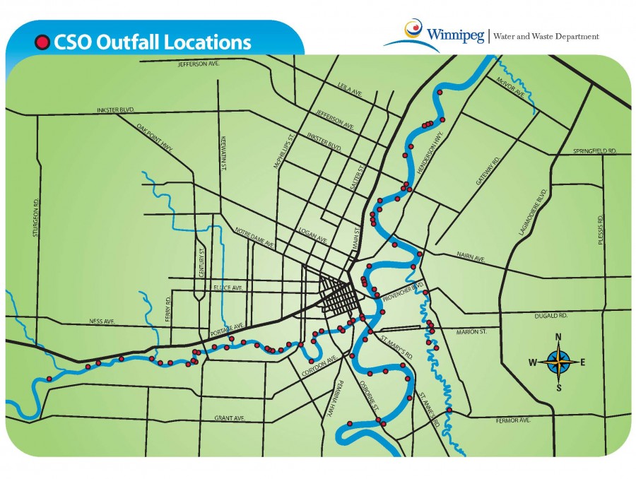 CSO Outfall Map