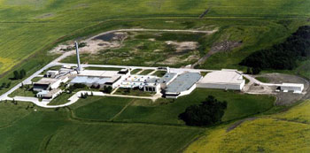 Aerial view of SEWPCC