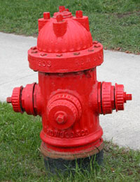High-pressure hydrant photo